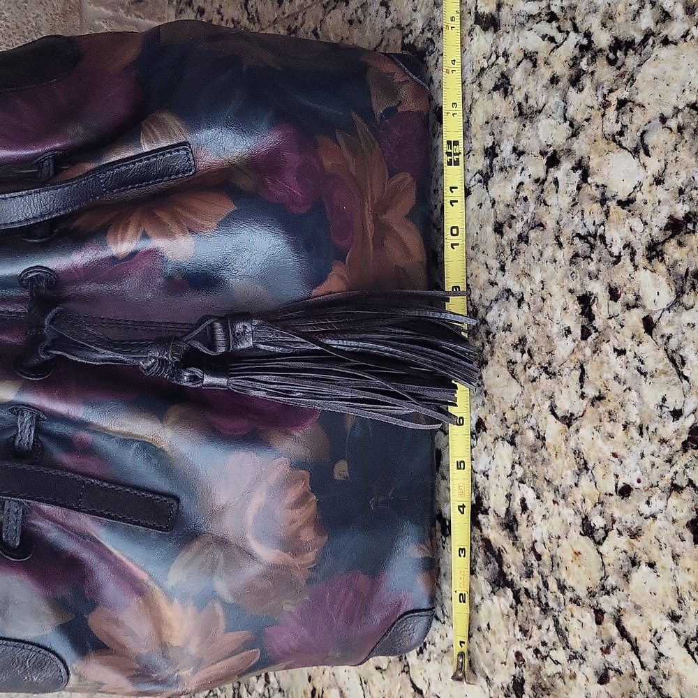 Patricia Nash Witney Shoulder Bag Tote Peruvian Painting - Picture 6 of 12